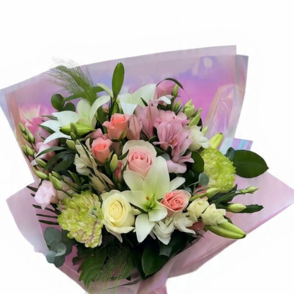 ramo delicadez romantico